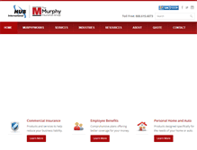 Tablet Screenshot of murphyinsurance.com